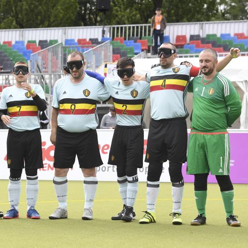 Euro Blindenvoetbal – Derde Match Eindigt Voor De Belgian Blind Devils ...